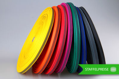 PP Anti-Rutsch | 50 mtr. Rolle | 12 mm breit | Farbauswahl | Training | beidseitige schwarze Gummierung | Hundesport und Pferdesport PP Anti-Rutsch | 50 mtr. Rolle | 12 mm breit | Farbauswahl | Training | beidseitige schwarze Gummierung | Hundesport und Pferdesport